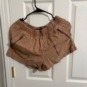 Aerie Women's Brown Cargo Shorts